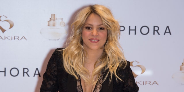 Shakira attends the 'S By Shakira' Perfume Launch at Sephora Champs-Elysees on March 27, 2013 in Paris, France.