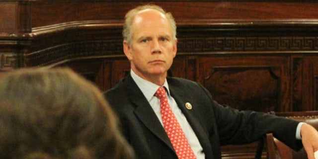 Rep. Dan Donovan, R-NY, is one of several representatives who bunk overnight in their offices.