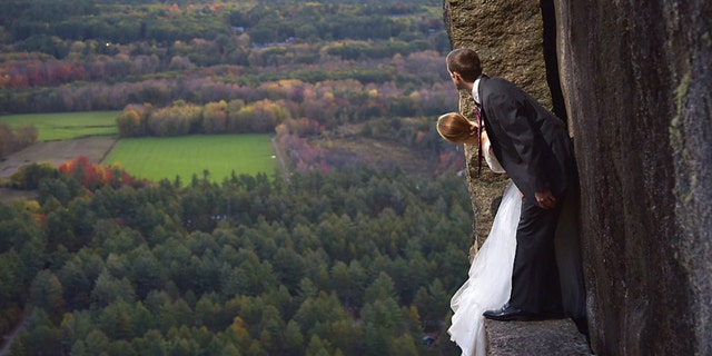 "A trend that we have seen in the 10 years that we've been doing this is that it is always the bride's idea, and if anyone is more uncomfortable it is always the groom!"