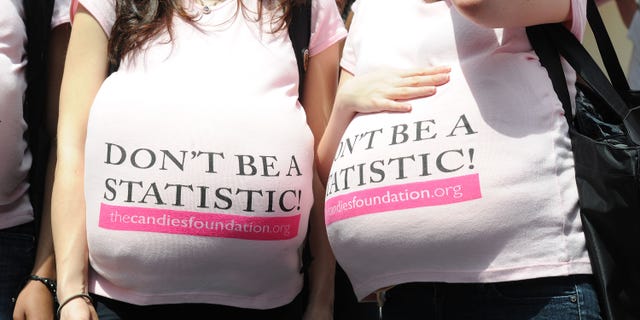 NEW YORK, NY - MAY 03: Ageneral view of atmosphere at the National Teen Pregnancy Awareness Month event in Times Square on May 3, 2011 in New York City. (Photo by Jason Kempin/Getty Images)