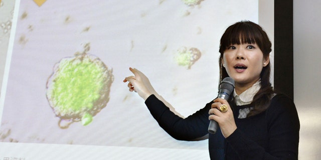 Japanese government-funded laboratory Riken Center for Development Biology researcher Haruko Obokata.