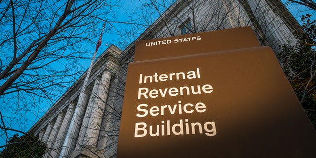 April 13, 2014: This file photo shows the headquarters of the Internal Revenue Service (IRS) in Washington.