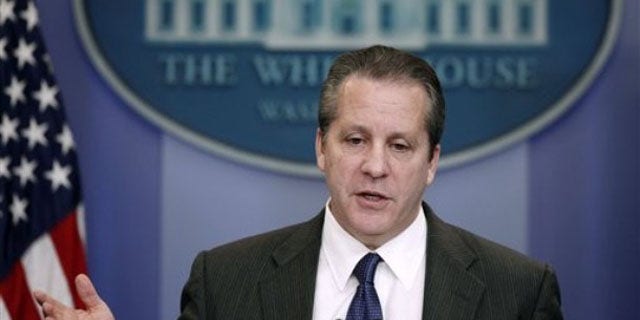 FILE: Feb. 4, 2013: Gene Sperling, director of the National Economic Council, speaks at the White House.