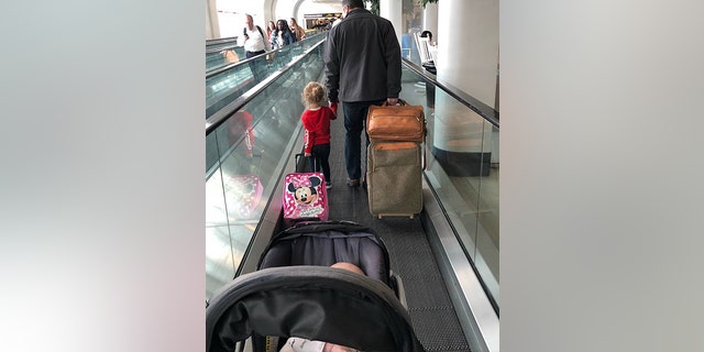 As if the fortunate encounter couldn’t get any more sweet, Walker had the same connection in Charlotte to Wilmington, and helped the crew deplane and find the next gate.