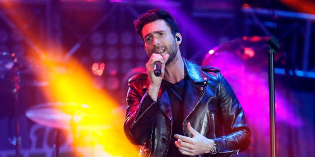 Lead singer Adam Levine of the band Maroon 5 performs at the 2013 Wango Tango concert at the Home Depot Center in Carson, California May 11, 2013.