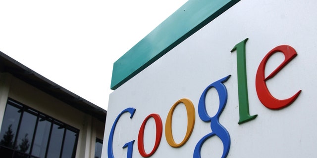 File photo: The logo of Google Inc. is seen outside their headquarters building in Mountain View, California August 18, 2004. (REUTERS/Clay McLachlan)