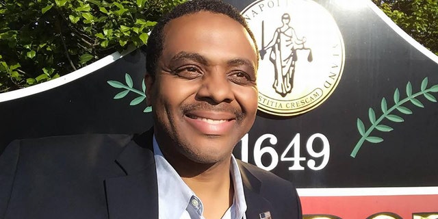 Roussan “Rou” Etienne Jr., who is running for state Senate in Maryland, is under fire for reportedly campaigning at a memorial service.