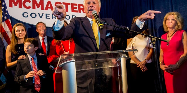 South Carolina Gov. Henry McMaster is seeking election to a first full term.