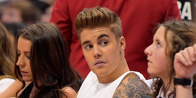 Justin Bieber in a May 11, 2014 file photo.