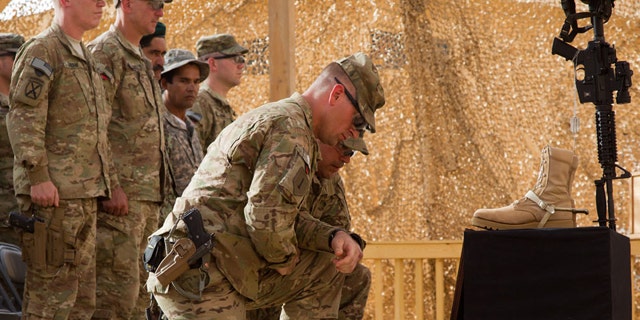On Aug. 7, Pfc. Brice Scott was remembered at FOB Pasab in Zhari District, Kandahar Province, Afghanistan.