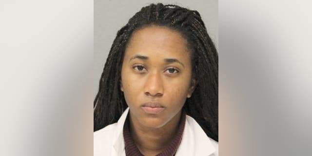 Adwoa Lewis, 19, was arrested and charged with making a false punishable written statement, police said.
