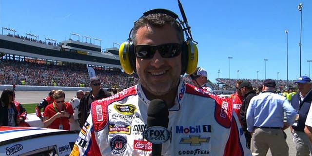 NASCAR RaceDay: Tony Stewart checks in with the Hollywood Hotel and discusses his $35,000 "investment" in safety.
