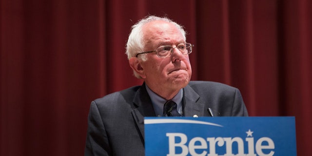 Sen. Bernie Sanders at Drake University on June 12, 2015 in Des Moines, Iowa.