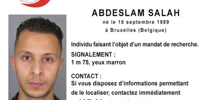 This undated file photo released Friday, Nov. 13, 2015, by French Police shows 26-year old Salah Abdeslam, who is wanted by police in connection with recent terror attacks in Paris, as police investigations continue. Belgian prosecutors confirmed Wednesday April 27, 2016 that Paris attacks suspect Salah Abdeslam was handed over to French authorities. (Police Nationale via AP)