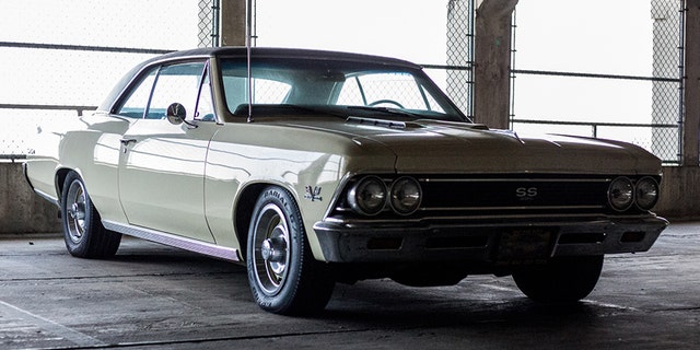 This Chevrolet Chevelle SS is pure American muscle.