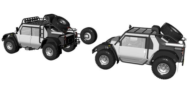 Two-door and four-door models are in the works.