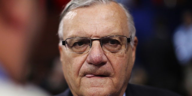 Maricopa County, Arizona Sheriff Joe Arpaio on August 29, 2012 in Tampa, Florida. (Photo by Spencer Platt/Getty Images)