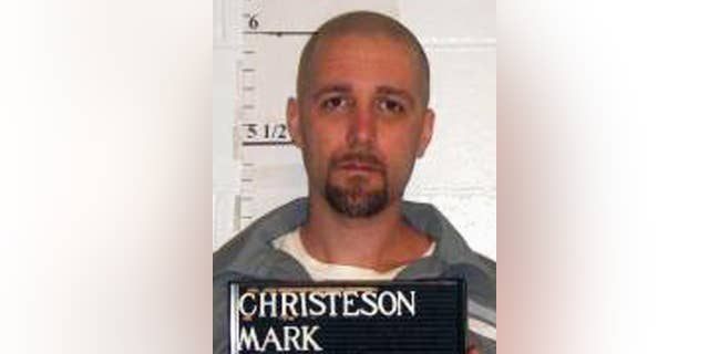 FILE - This April 21, 2014, file photo provided by the Missouri Department of Corrections shows Mark Christeson, who was convicted of killing a woman and her two children nearly 20 years ago, Christeson is scheduled to die by injection on Tuesday, Jan. 31, 2017, at the state prison in Bonne Terre, Mo. (Missouri Department of Corrections via AP, File)