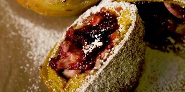 Turkey donuts are the latest creation of Zucker Bakery in New York City.