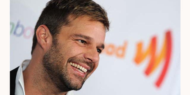 March 19, 2011: Singer Ricky Martin attends the 22nd Annual GLAAD Media Awards at The New York Marriott Marquis in New York City.