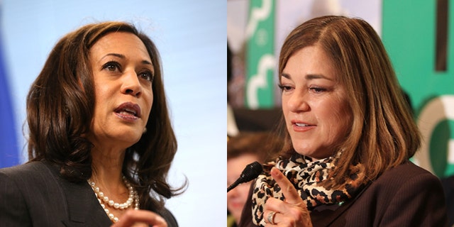 Kamala Harris (left) and Loretta Sanchez. (Photos: Getty Images)