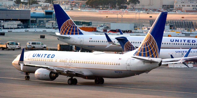 A United aircraft's wing collided with an American Airlines plane on Wednesday evening.