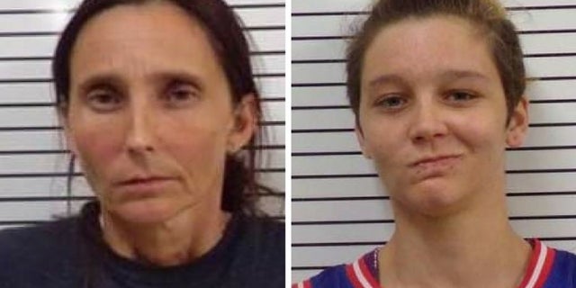 Patricia Ann Spann, left, and her daughter Misty Spann got married in 2016.