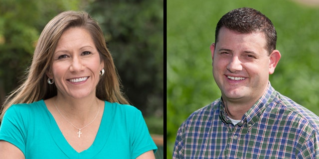 Amanda Renteria, left, and David Valadao. (Photos: Via campaign websites)
