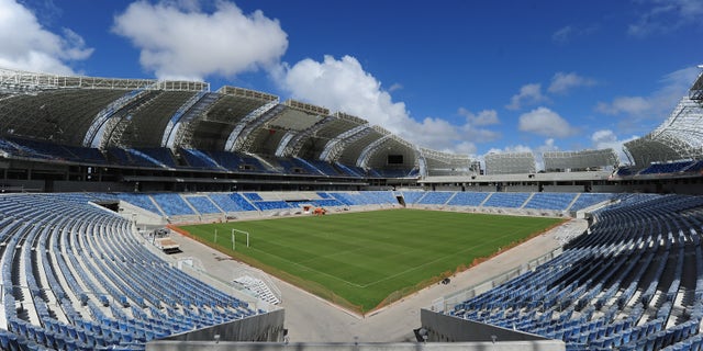 The Arena Das Dunas venue on December 8, 2013 in Natal, Brazil.