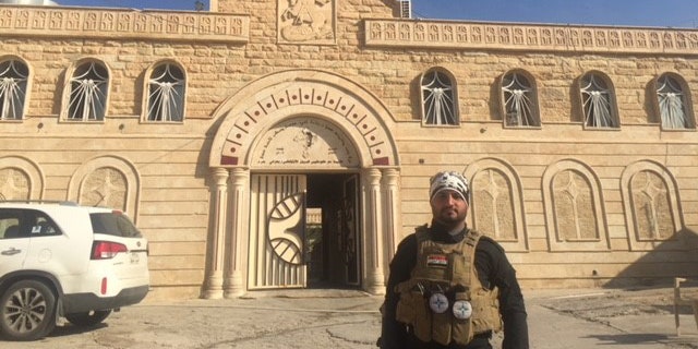 St. George Cathedral, just outside of Mosul City, was previously occupied by ISIS.