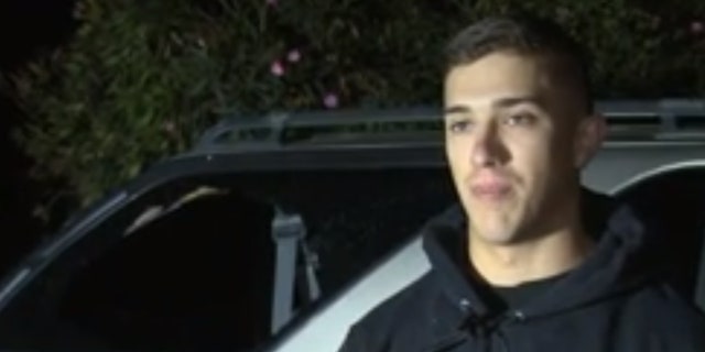 Hudson Columbe said his military uniforms were stolen from his car near the University of San Diego.