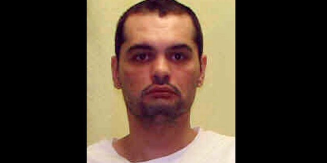 This undated file photo provided by the Ohio Department of Rehabilitation and Correction shows Billy Slagle. Slagle, facing execution Wednesday was found hanged in his cell at the Chillecothe, Ohio Correctional Institution Sunday morning, Aug. 4, 2013.
