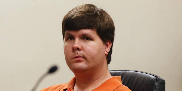 FILE -  In a Thursday, July 3, 2014 file photo, Justin Ross Harris, the father of a toddler who died after police say he was left in a hot car for about seven hours, weeps as he sits at his bond hearing in Cobb County Magistrate Court, in Marietta, Ga. On Thursday,, Sept. 4, 2014, a Cobb County grand jury indicted Harris on multiple charges, including malice murder, felony murder and cruelty to children. The malice murder charge indicates that prosecutors believe that Harris intentionally left his son Cooper in the hot car to die. (AP Photo/Marietta Daily Journal, Kelly J. Huff, Pool, File)