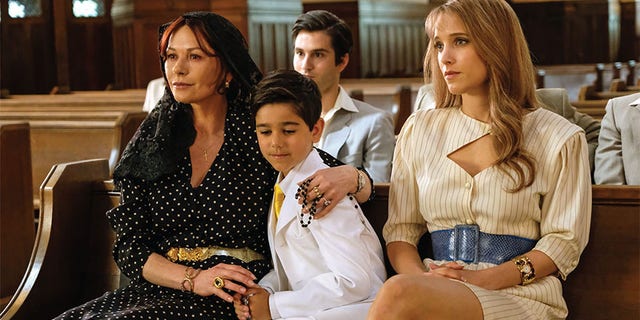 Actress Jenny Pellicer (right) played Catherine Zeta-Jones' lover in Lifetime's "Cocaine Godmother."