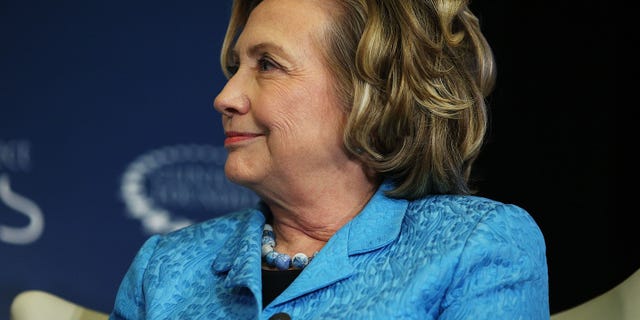 Hillary Clinton at the Lower Eastside Girls Club on April 17, 2014 in New York City.