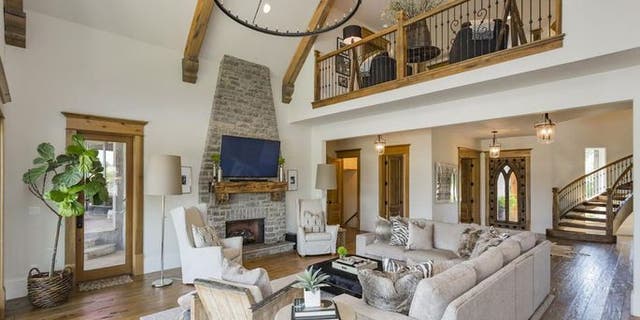 The design of the home is traditional but relaxed where it matters.