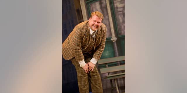 James Corden in "One Man, Two Guvnors."