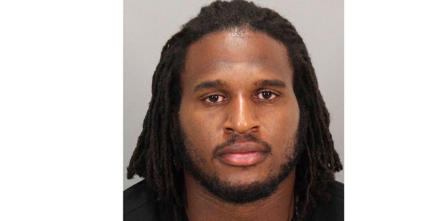 San Francisco 49er defensive end Ray McDonald is seen in an undated photo provided by the San Jose Police Department. (AP/San Jose Police Department)