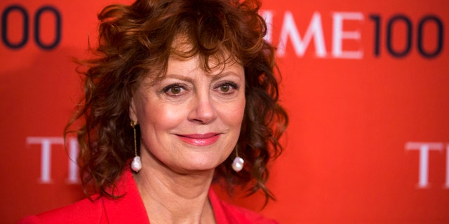 Actress Susan Sarandon arrives at the Time 100 gala celebrating the magazine's naming of the 100 most influential people in the world for the past year in New York April 29, 2014. (Reuters)