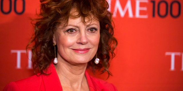 Actress Susan Sarandon arrives at the Time 100 gala celebrating the magazine's naming of the 100 most influential people in the world for the past year in New York April 29, 2014. (Reuters)