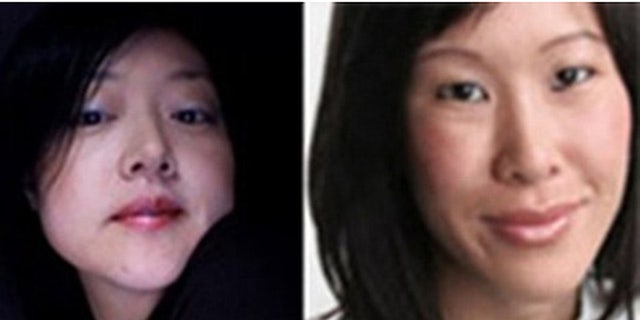 American journalists Euna Lee, left, and Laura Ling are seen in this undated image released by Yonhap news agency in Seoul.