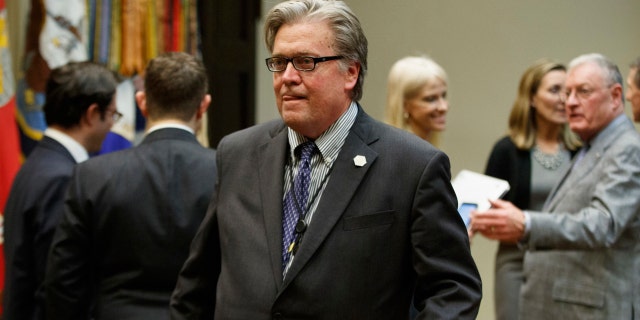 Steve Bannon stepped down as executive chairman of Breitbart News after President Trump slammed him in a 4-paragraph statement.