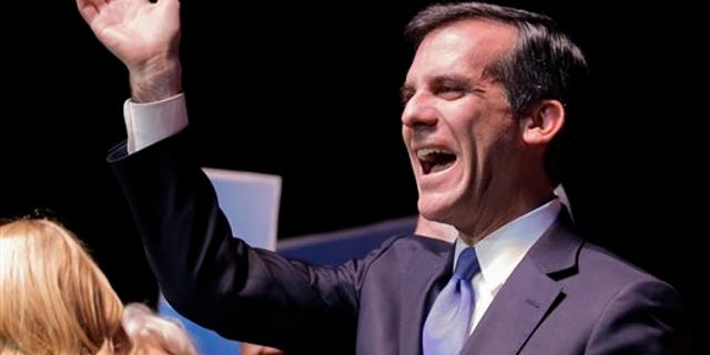 Los Angeles Mayor Eric Garcetti is ready to fight Washington.