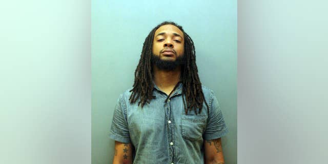 This photo released by the Carrollton Police Department shows Shawn Nicholas Diamond. Police say Diamond was shot by an officer after making a threatening move toward him with a rock in each hand at Dallas Love Field told the officer, "You're going to have to shoot." At a news conference, Dallas Police Chief David Brown said Diamond was in stable condition at a Dallas hospital. (Carrollton Police Department via AP)