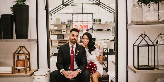 The Miami residents tied the knot on Jan. 26.