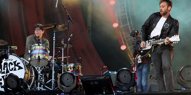 Sept. 29, 2012: Guitarist Dan Auerbach, right, and drummer Patrick Carney of The Black Keys perform at the Global Citizen Festival in Central Park.