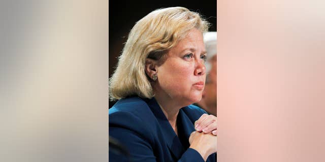 Sen. Mary Landrieu (D-LA) listens to the commissioners during the National Commission on the BP Deepwater Horizon Spill and Offshore Drilling on response following the BP spill, Tuesday, Sept. 28, 2010. in Washington. (AP Photo/Manuel Balce Ceneta)