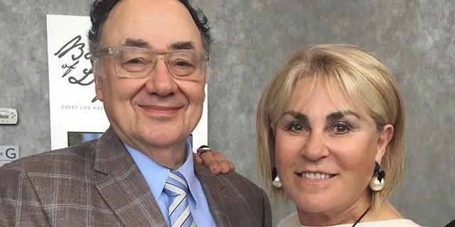 In this Oct. 15, 2017 photo provided by the United Jewish Appeal via Canadian Press, Barry and Honey Sherman pose for a photo in Toronto, Canada.