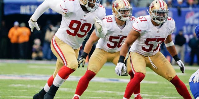 Kembali dari skorsing 9 pertandingan Aldon Smith merasa “nyaman” dalam kemenangan 49ers