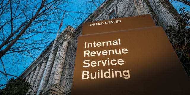 April 13, 2014: The headquarters of the Internal Revenue Service (IRS) in Washington.